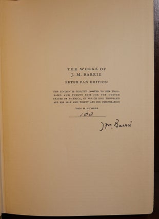 Peter and Wendy SIGNED