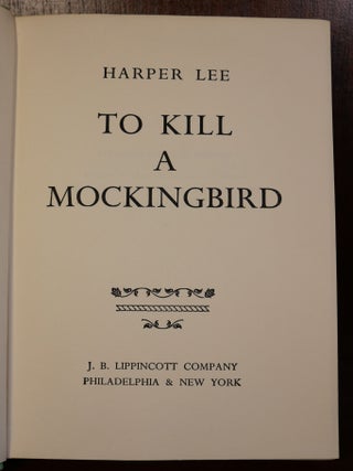 To Kill a Mockingbird