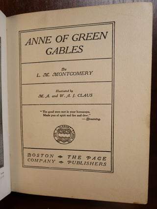 Anne of Green Gables