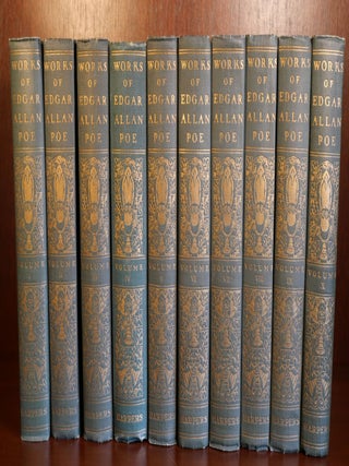 Item #7039 10 Volume Set of Edgar Allan Poe's Works. Edgar Allan Poe