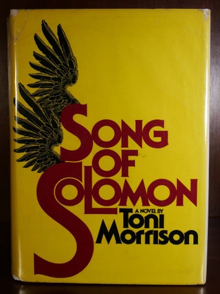 Item #7058 Song of Solomon SIGNED. Toni Morrison