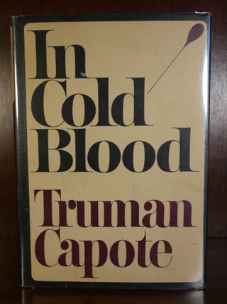 Item #7064 In Cold Blood SIGNED. Truman Capote