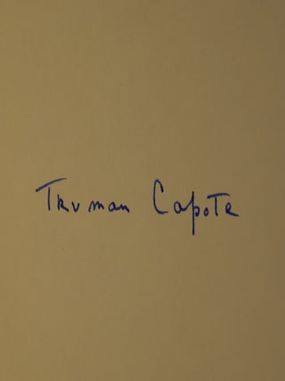 In Cold Blood SIGNED