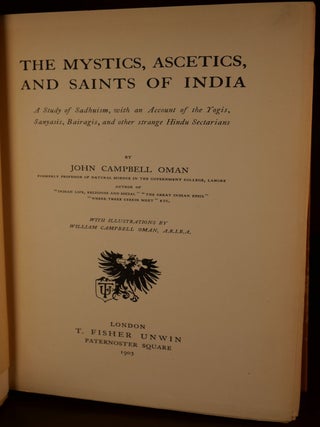 The Mystics, Ascetics, and Saints of India