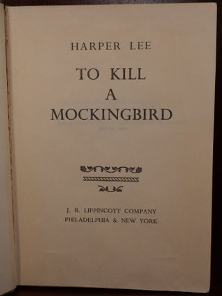 To Kill a Mockingbird