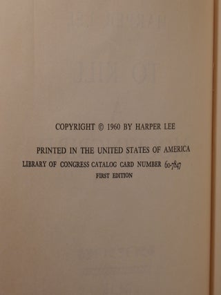 To Kill a Mockingbird