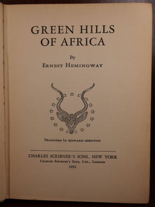 Green Hills of Africa