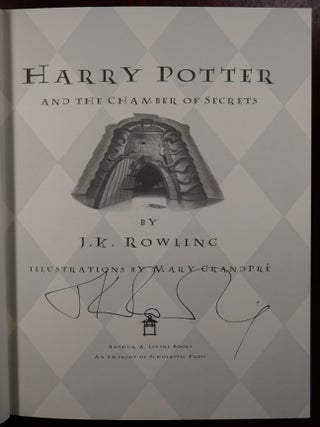 Harry Potter and the Chamber of Secrets SIGNED COA