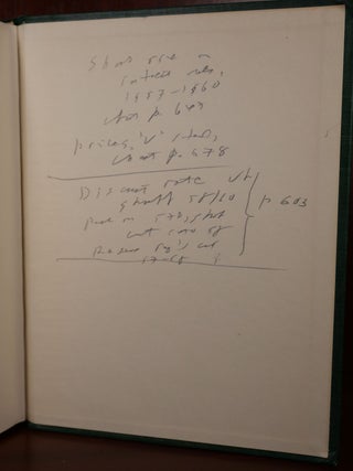 A Monetary History of the United States 1867-1960 SIGNED