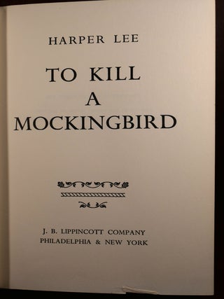 To Kill a Mockingbird