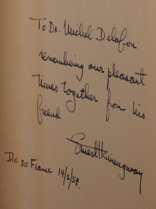 The Short Stories of Ernest Hemingway SIGNED