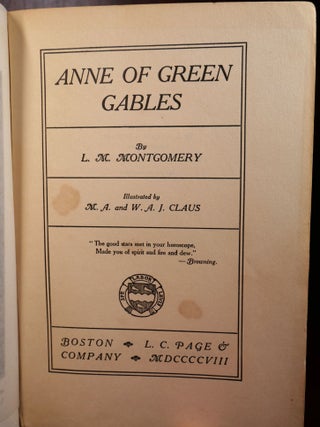 Anne of Green Gables