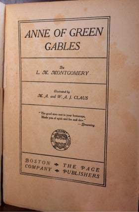 Anne of Green Gables