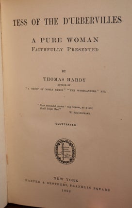 Tess of the D'Urbervilles