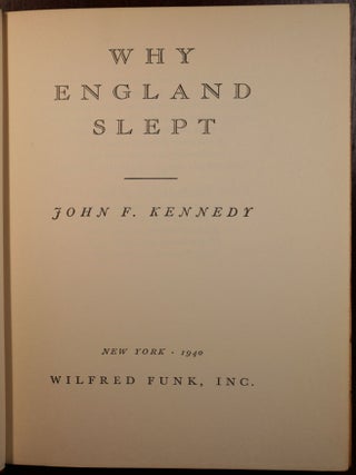 Why England Slept