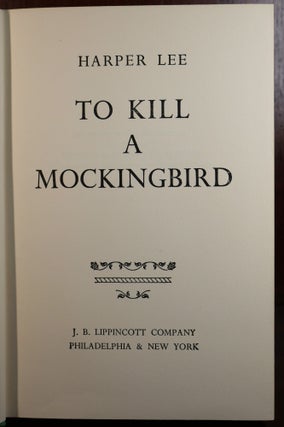 To Kill a Mockingbird