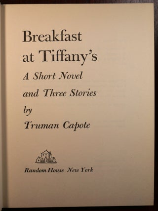 Breakfast at Tiffany's SIGNED
