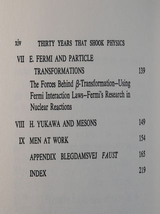 Thirty Years That Shook Physics SIGNED