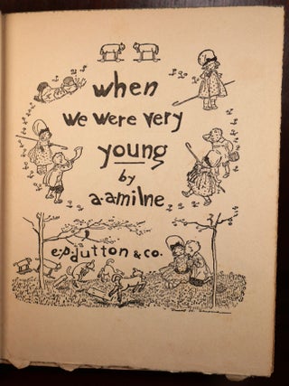 When We Were Very Young