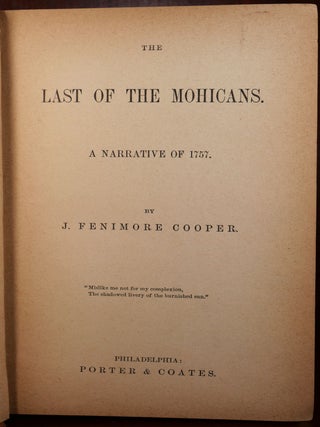 The Last of the Mohicans