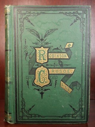Item #7282 Robinson Crusoe Fine Victorian Binding. Daniel Defoe