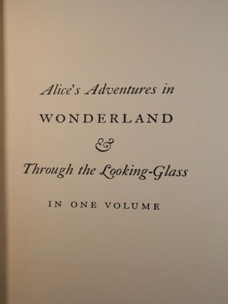 Alice's Adventures in Wonderland and Through the Looking Glass