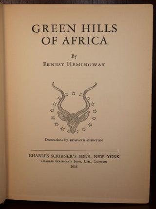 Green Hills of Africa