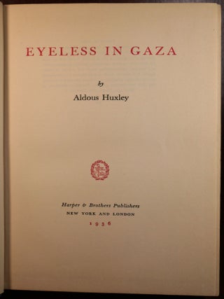 Eyeless in Gaza