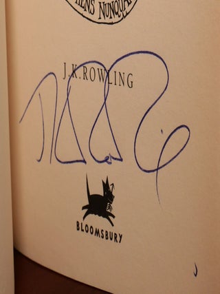 Harry Potter and the Philosopher's Stone SIGNED