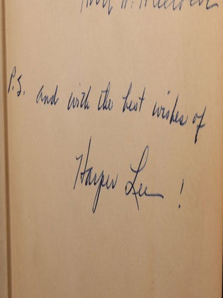 To Kill a Mockingbird SIGNED