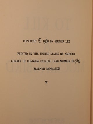 To Kill a Mockingbird SIGNED