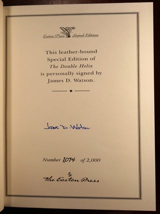 The Double Helix SIGNED