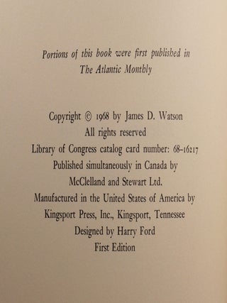 The Double Helix SIGNED