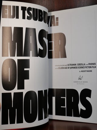 Eiji Tsuburaya Master of Monsters SIGNED