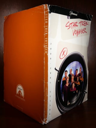 Star Trek Voyager Original TV Prop Memoribilia Press Kit Signed