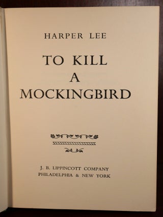To Kill a Mockingbird