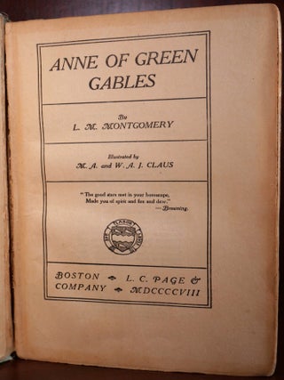 Anne of Green Gables