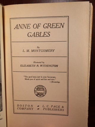 Anne of Green Gables