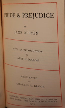 Pride and Prejudice