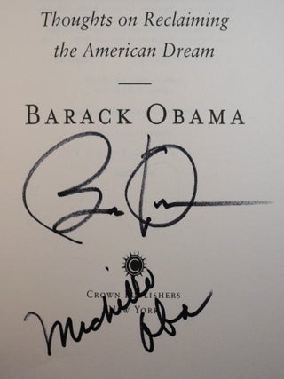 The Audacity of Hope SIGNED