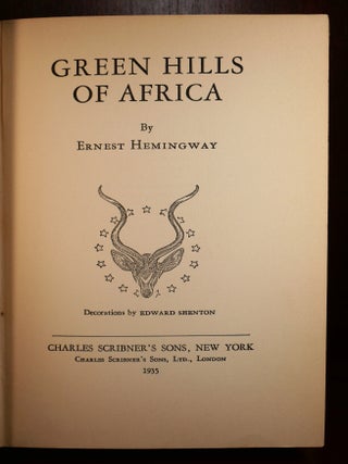 Green Hills of Africa
