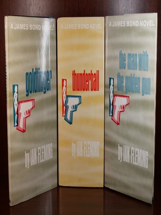 Item #7419 Goldfinger, Thunderball, The Man with the Golden Gun. Ian Fleming