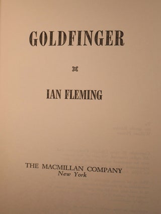 Goldfinger, Thunderball, The Man with the Golden Gun