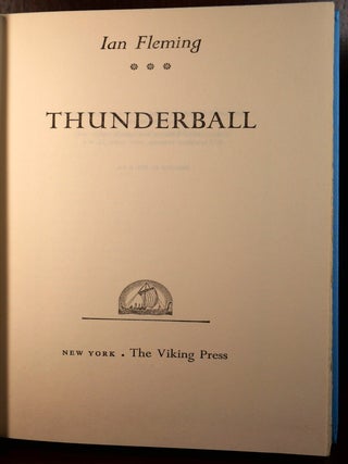 Goldfinger, Thunderball, The Man with the Golden Gun