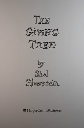 The Giving Tree SIGNED