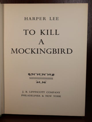 To Kill a Mockingbird