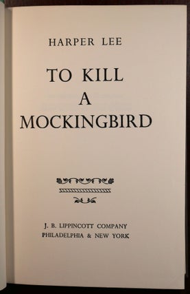 To Kill a Mockingbird