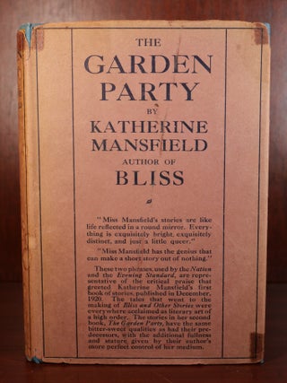 Item #7453 The Garden Party. Katherine Mansfield