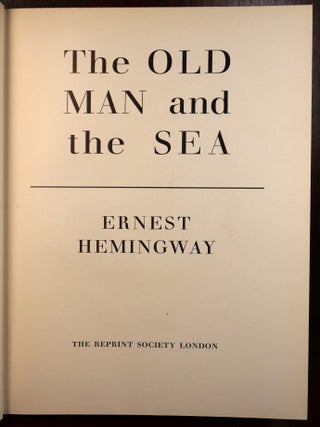 The Old Man and the Sea SIGNED