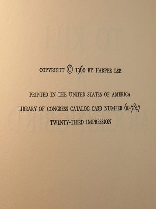 To Kill a Mockingbird SIGNED